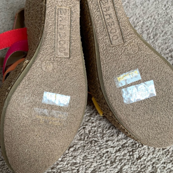 Multi Color Platform Wedge NWOT (Size 7.5) - Picture 4 of 5